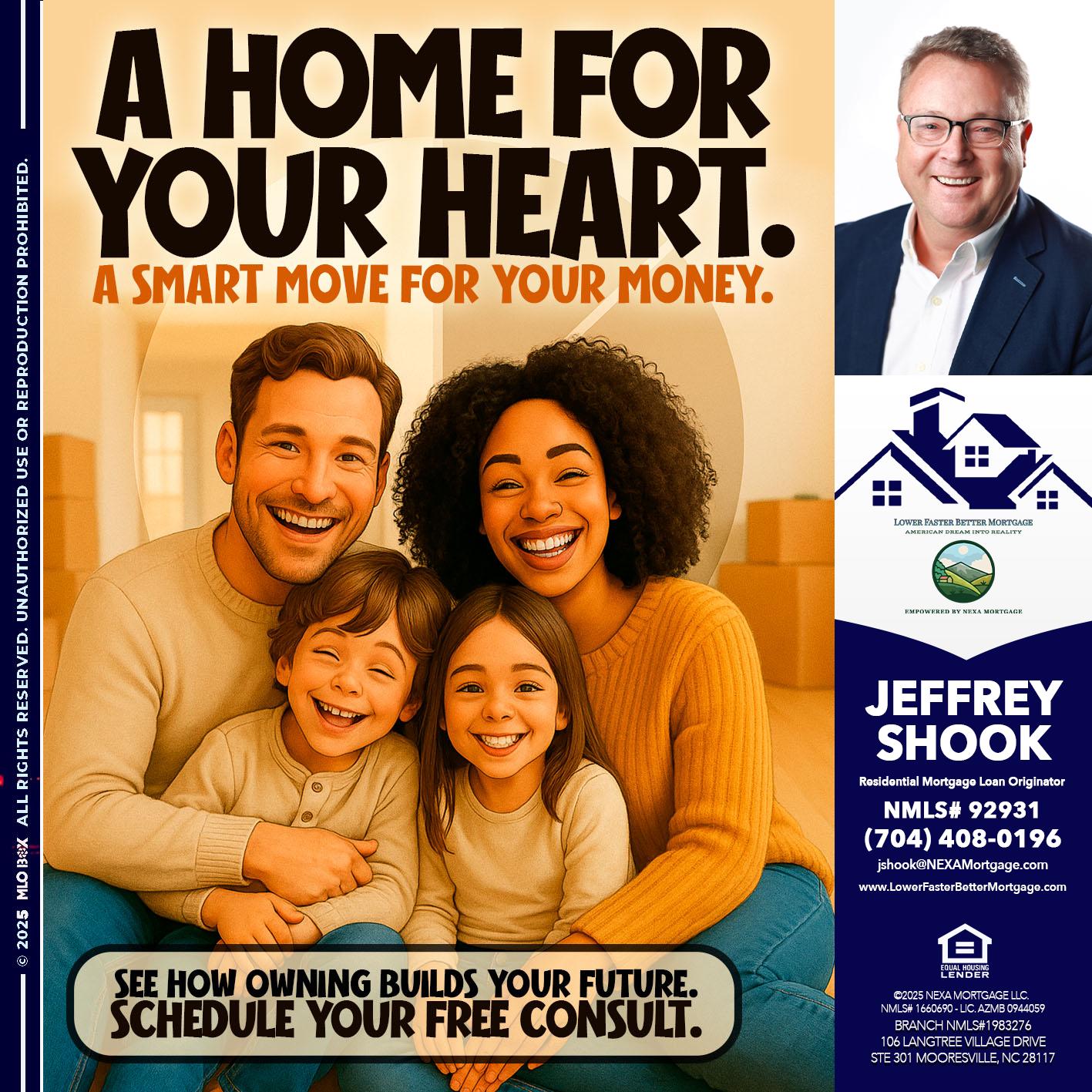 A HOME FOR - Jeffrey Shook -Residential Mortgage Loan Originator