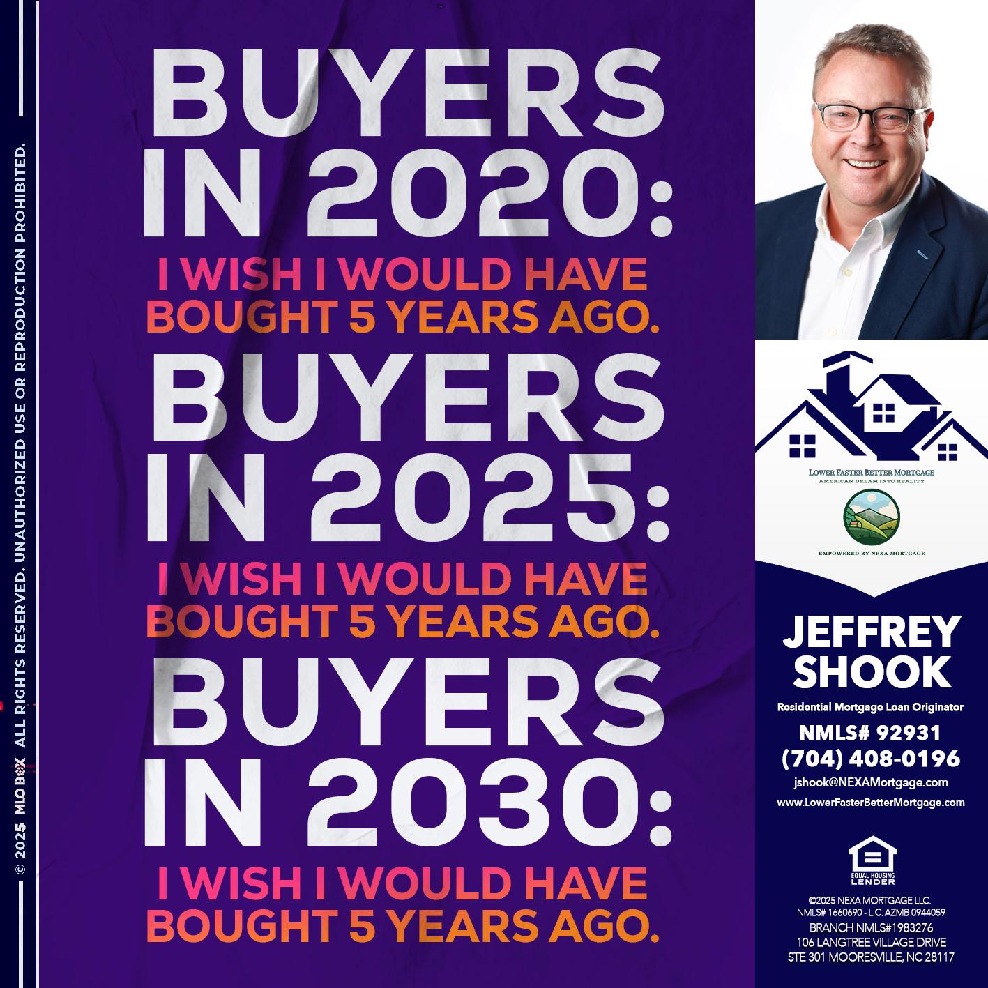 BUYERS IN 2020 - Jeffrey Shook -Residential Mortgage Loan Originator