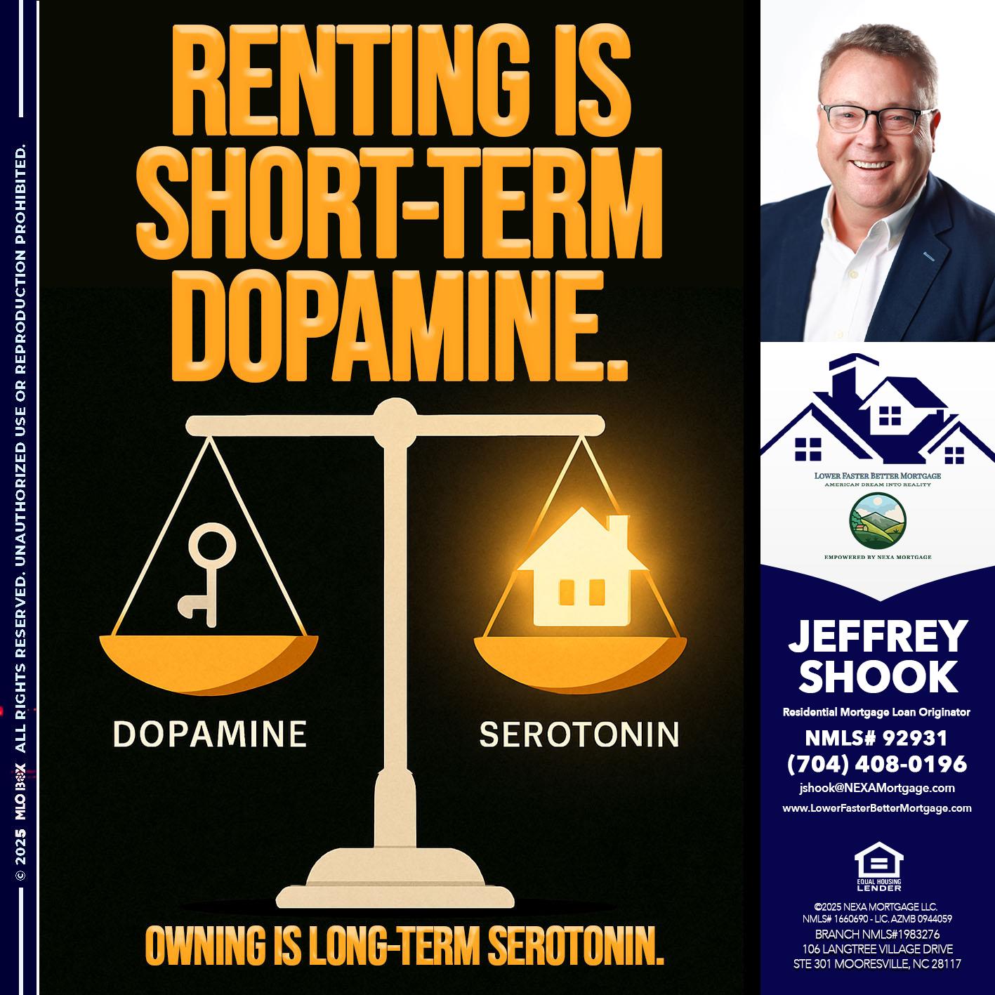 RENTING IS SHORT TERM - Jeffrey Shook -Residential Mortgage Loan Originator