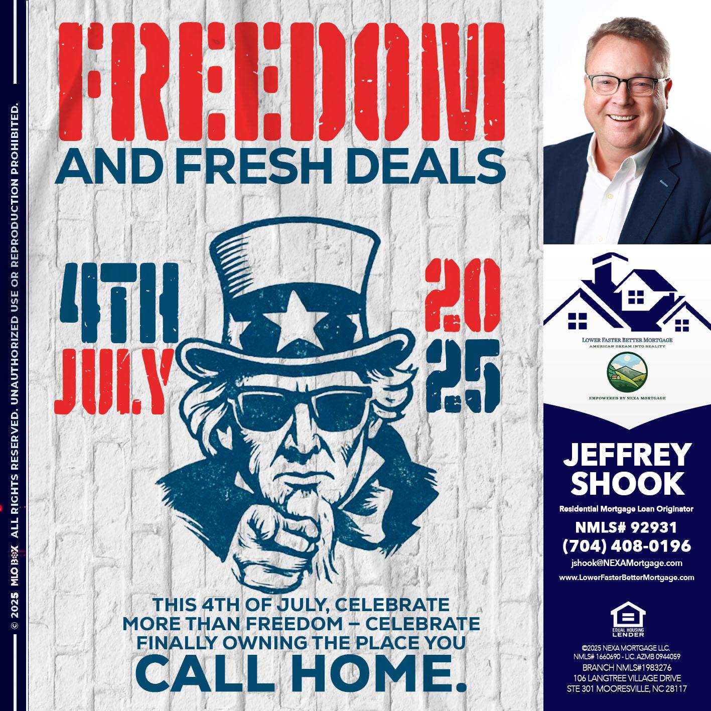 FREEDOM - Jeffrey Shook -Residential Mortgage Loan Originator