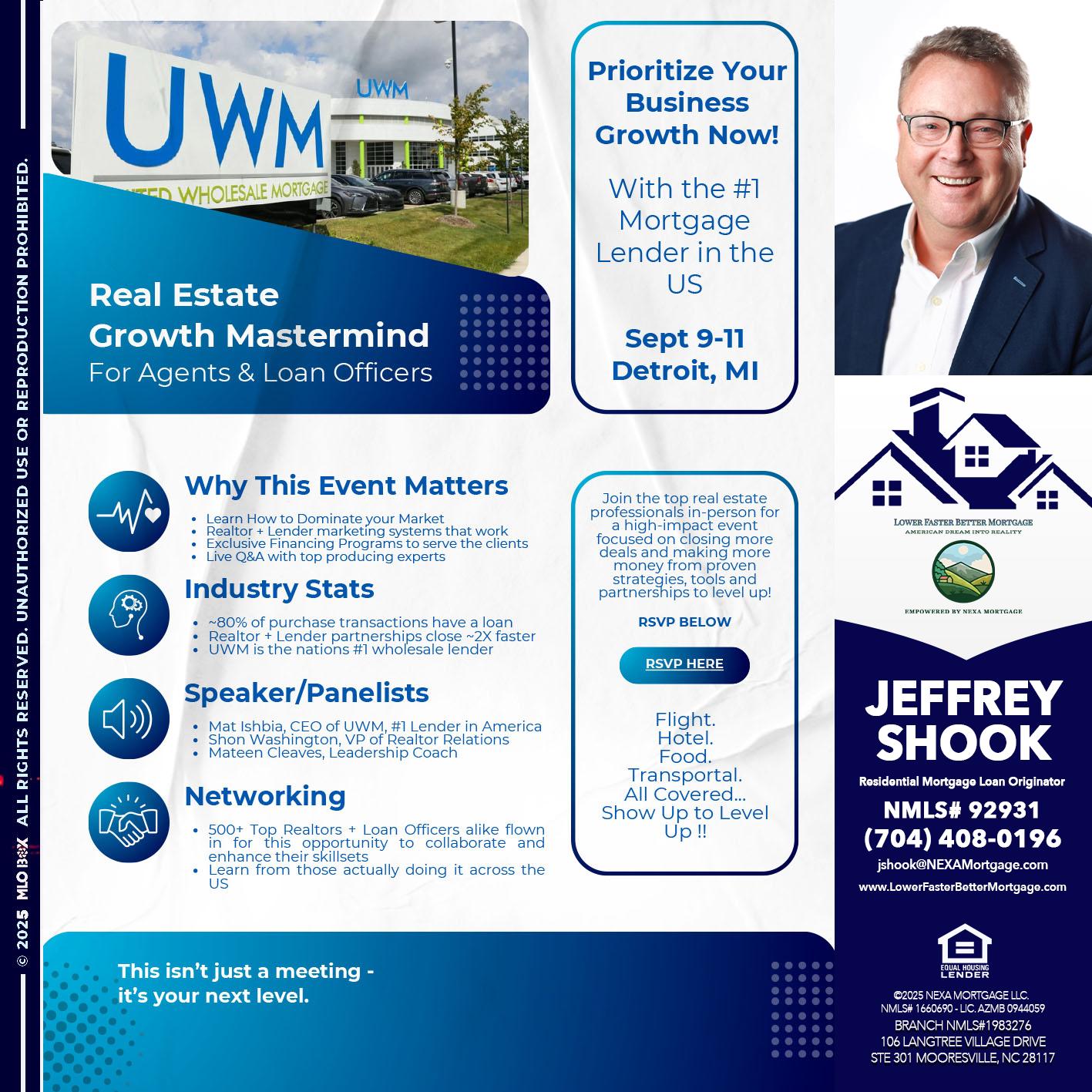 DETROIT TRIP - Jeffrey Shook -Residential Mortgage Loan Originator