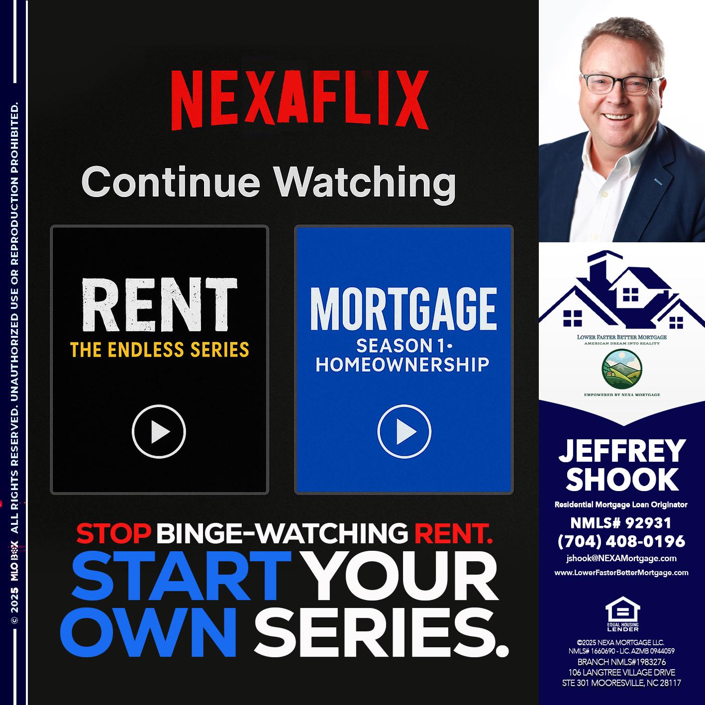 NEXAFLIX - Jeffrey Shook -Residential Mortgage Loan Originator