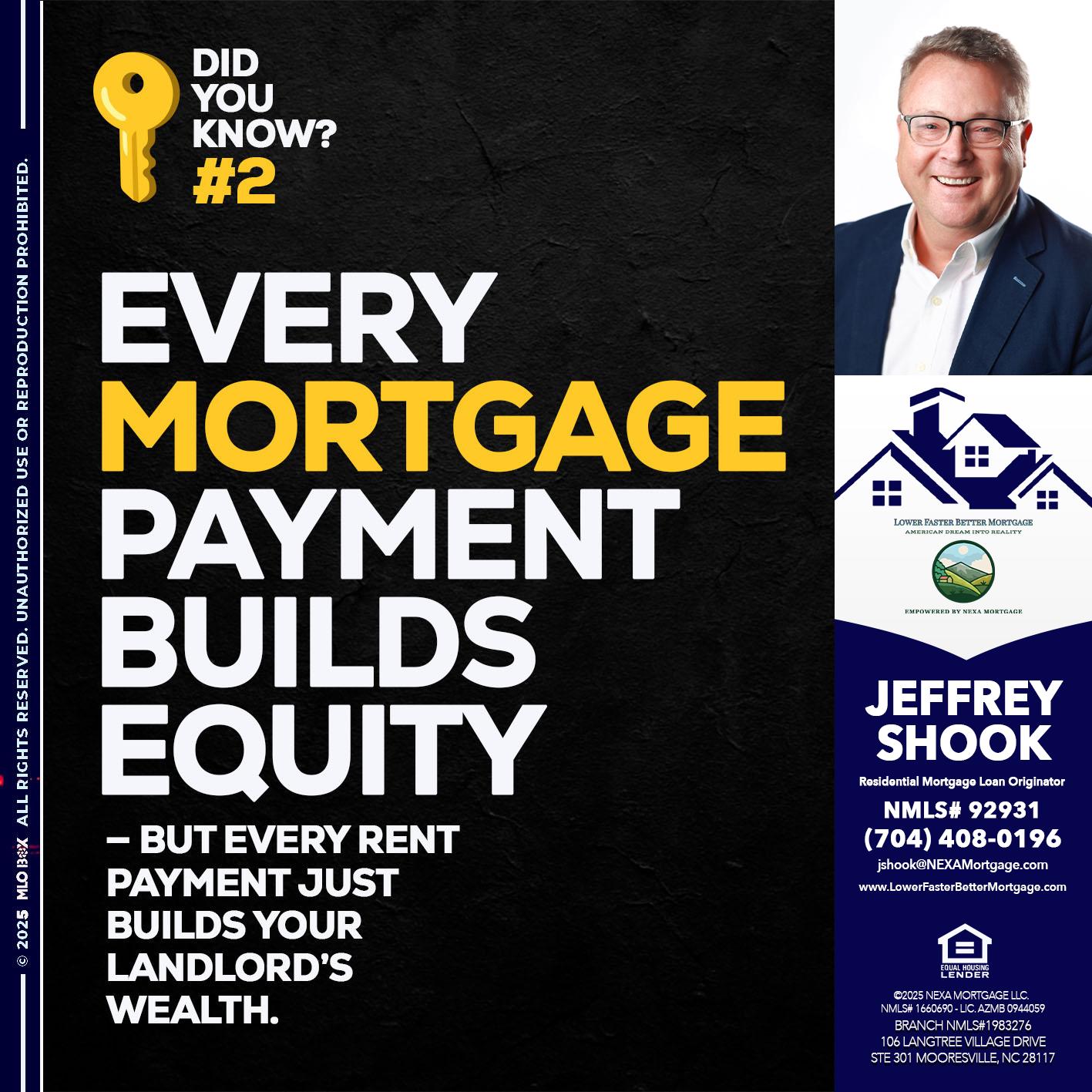 DID YOU KNOW? - Jeffrey Shook -Residential Mortgage Loan Originator