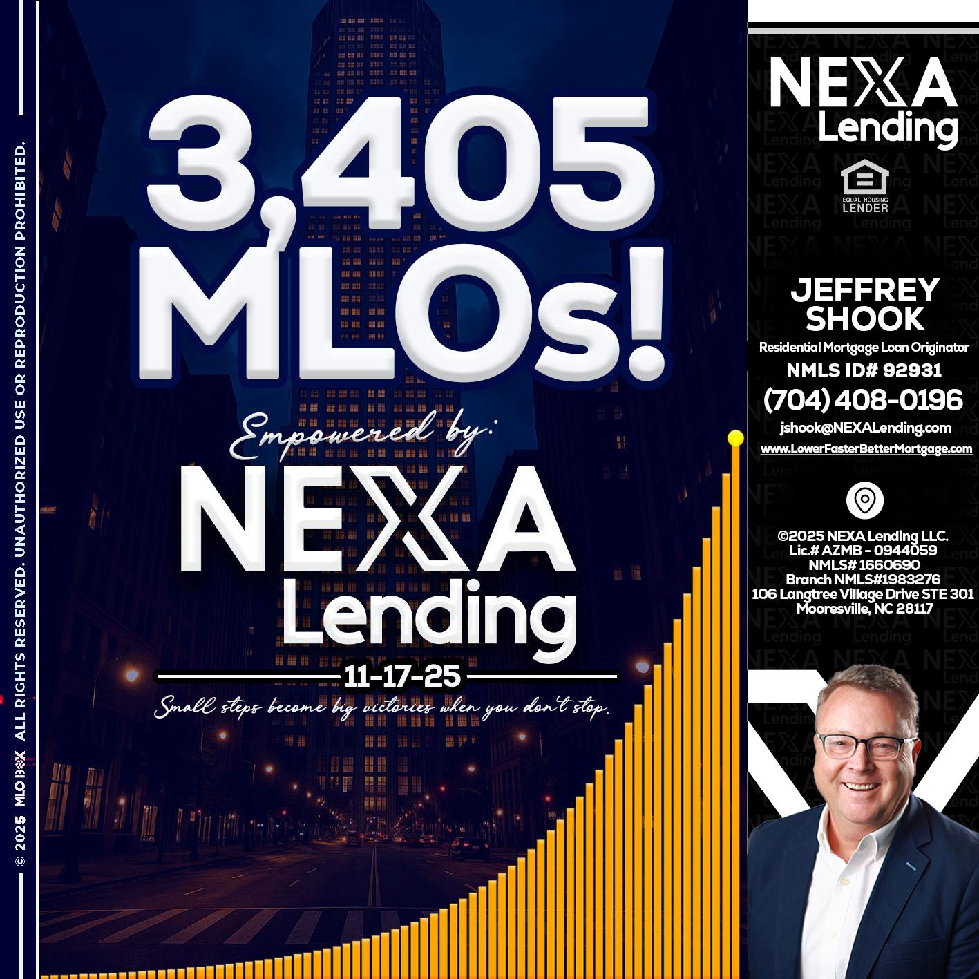 3405 MLOs - Jeffrey Shook -Residential Mortgage Loan Originator