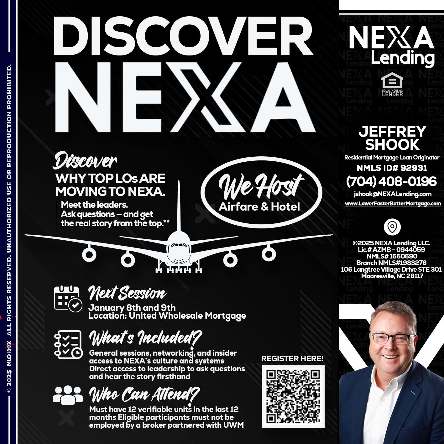 DISCOVER NEXA - Jeffrey Shook -Residential Mortgage Loan Originator