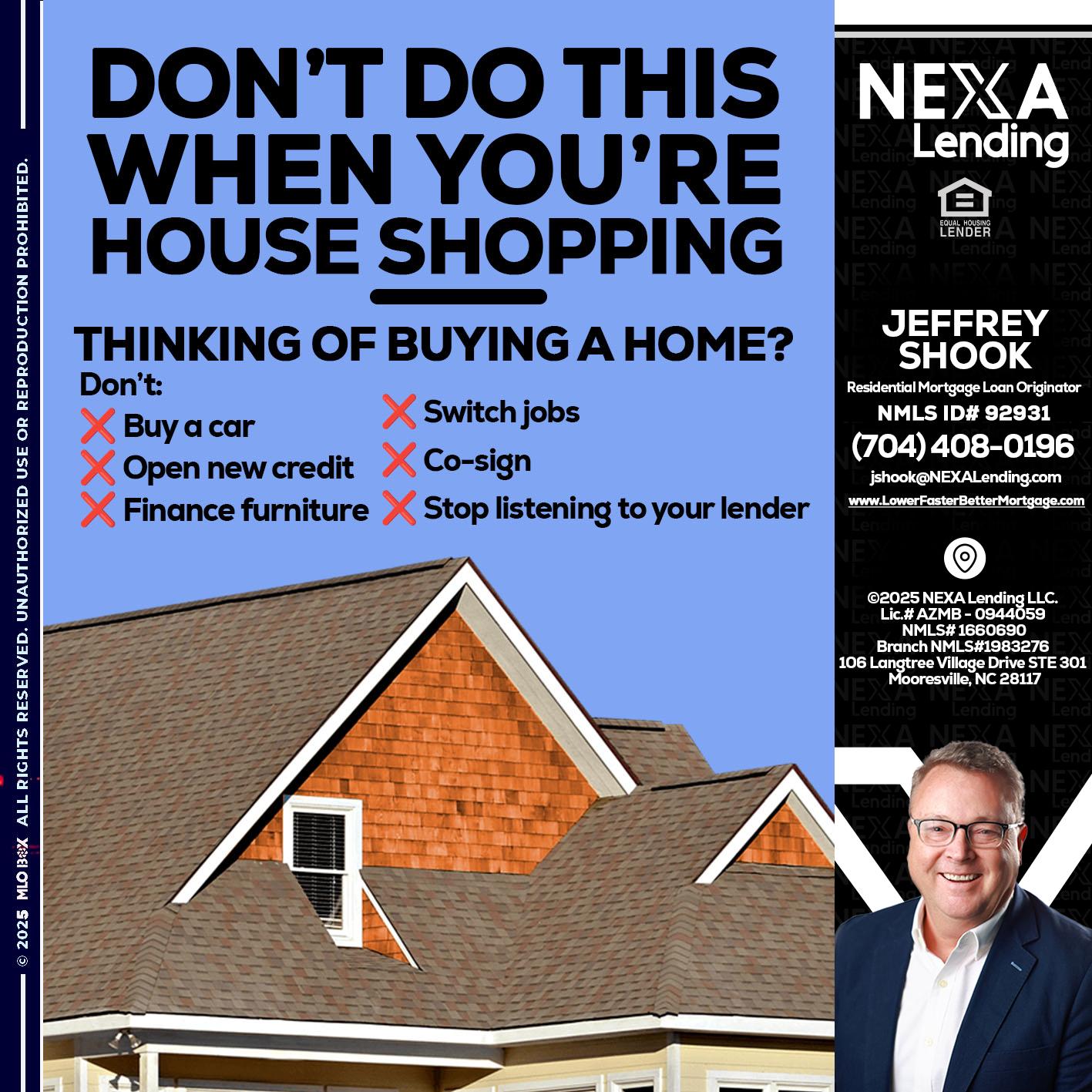 DONT DO THIS - Jeffrey Shook -Residential Mortgage Loan Originator