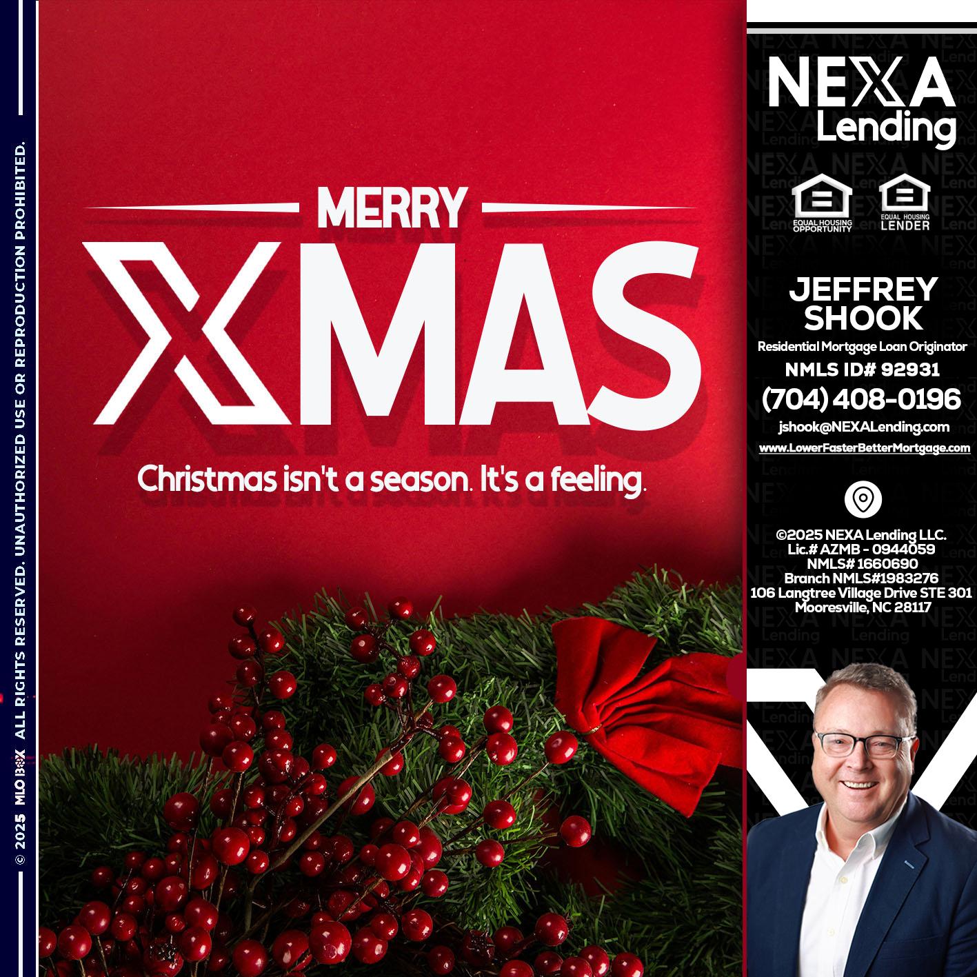 merry xmas - Jeffrey Shook -Residential Mortgage Loan Originator