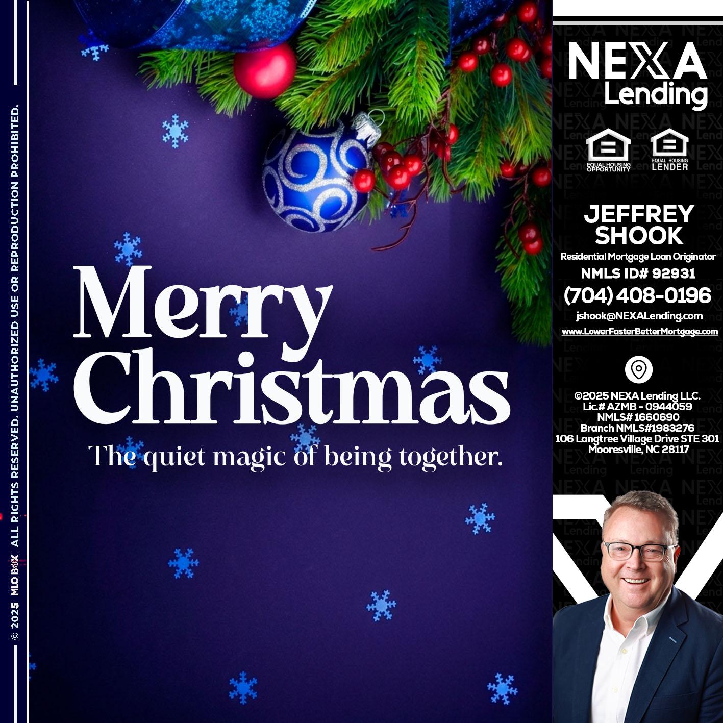 merry christmas - Jeffrey Shook -Residential Mortgage Loan Originator