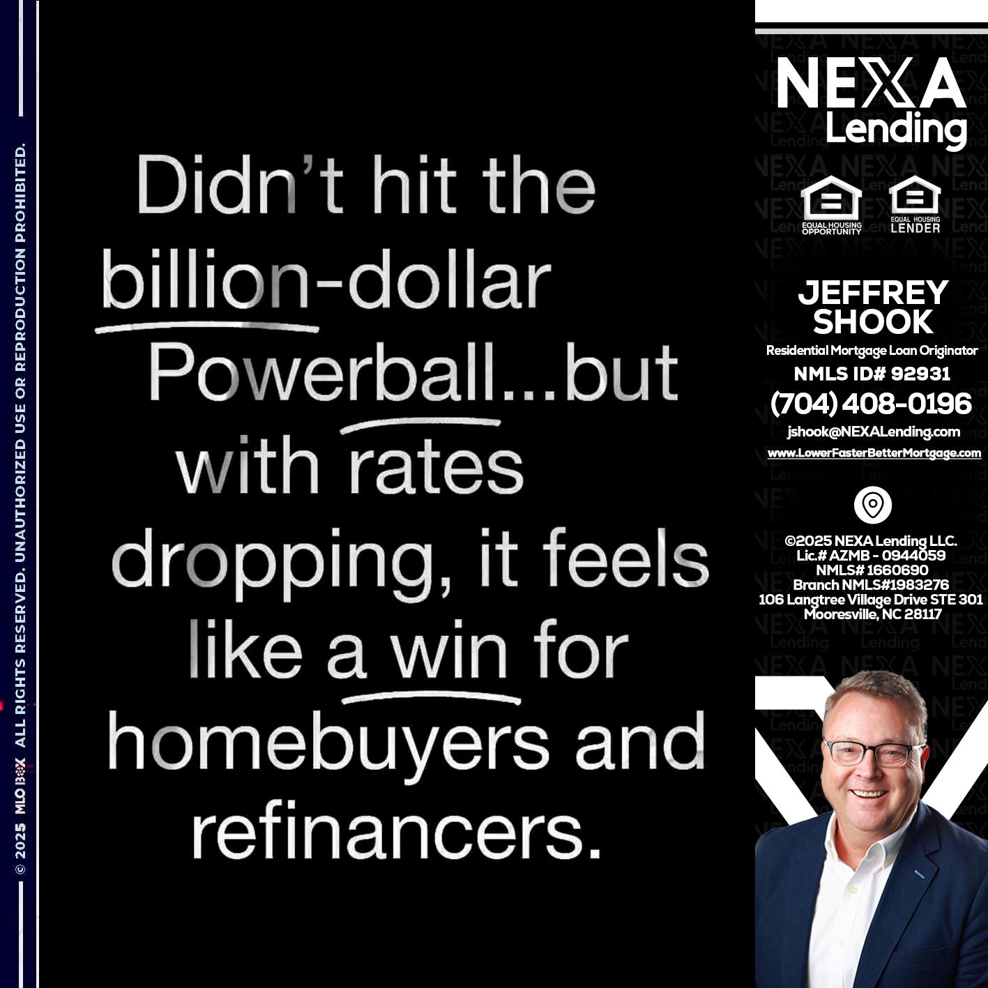 DIDNT HIT - Jeffrey Shook -Residential Mortgage Loan Originator