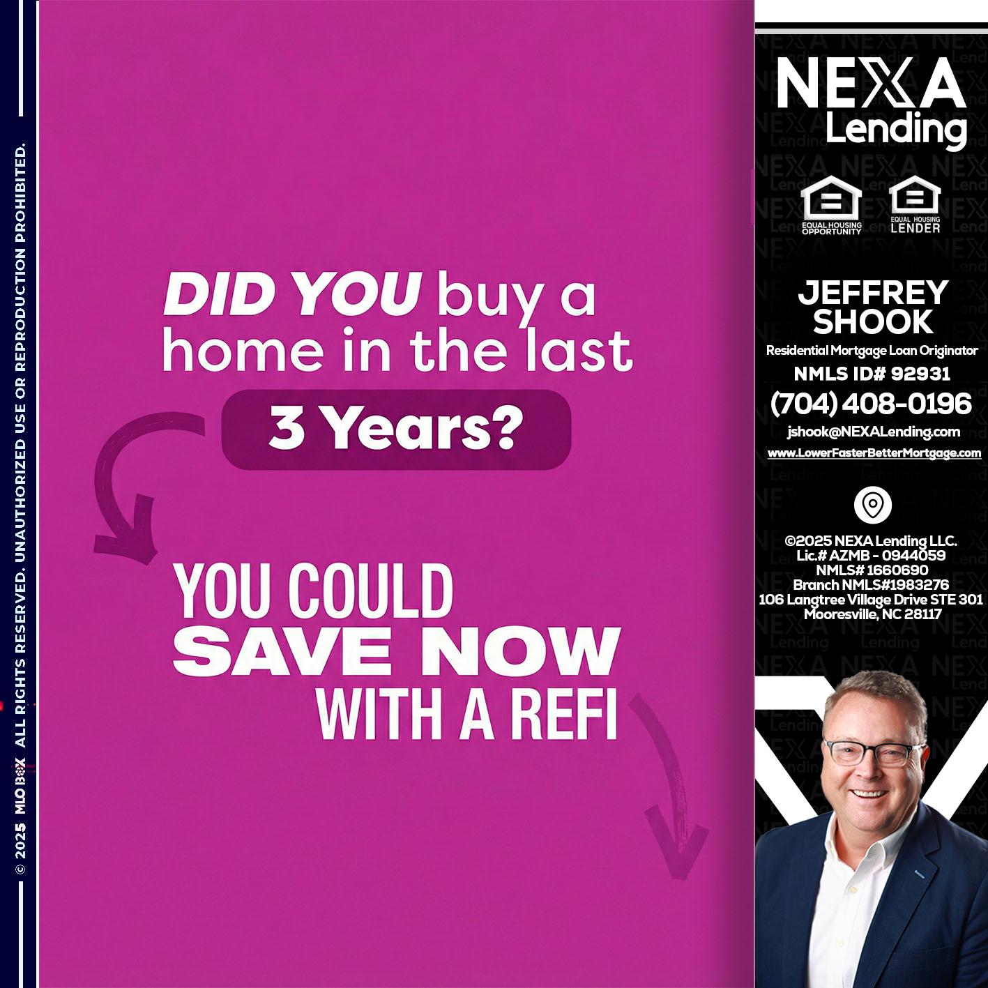 did you - Jeffrey Shook -Residential Mortgage Loan Originator