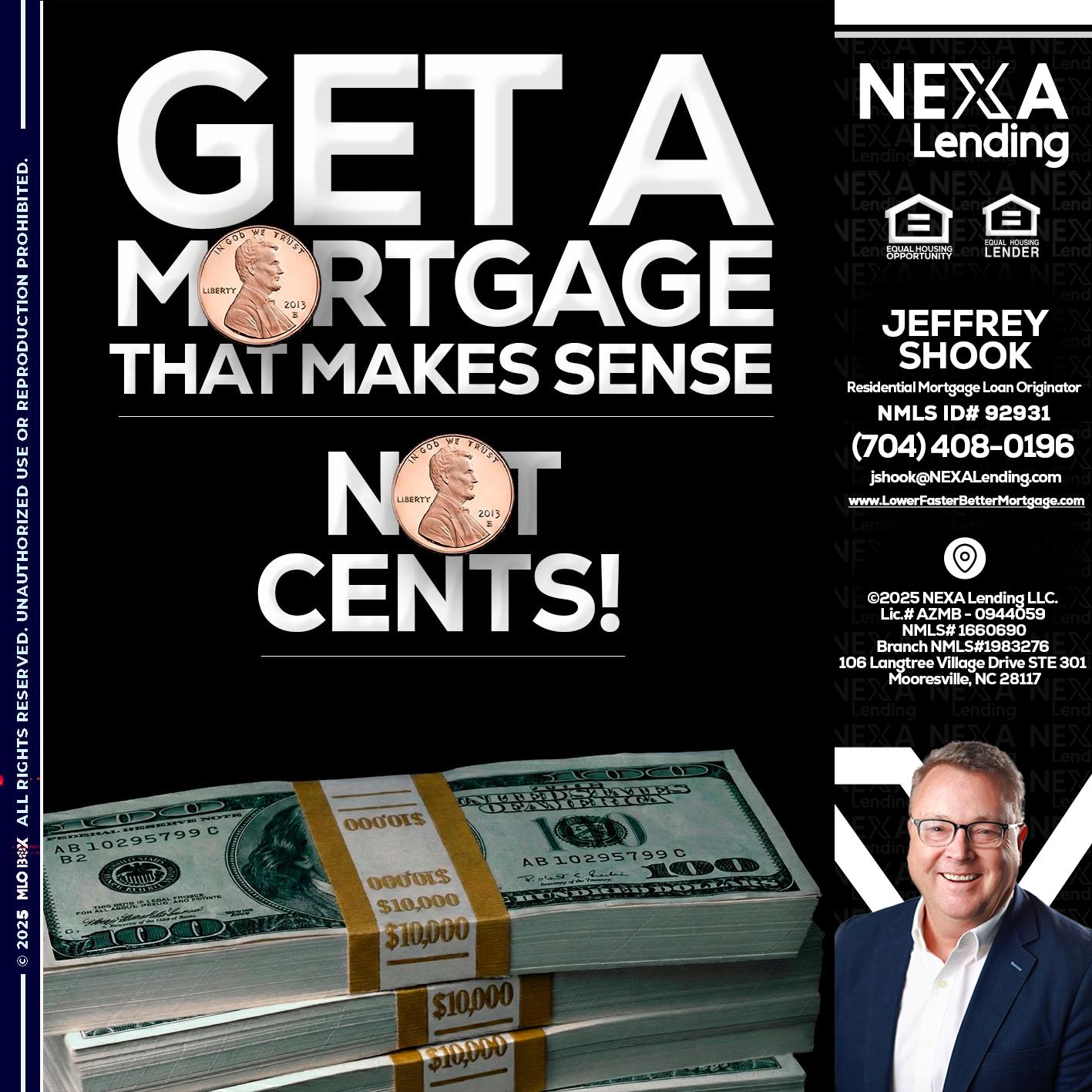 get a mortgage - Jeffrey Shook -Residential Mortgage Loan Originator