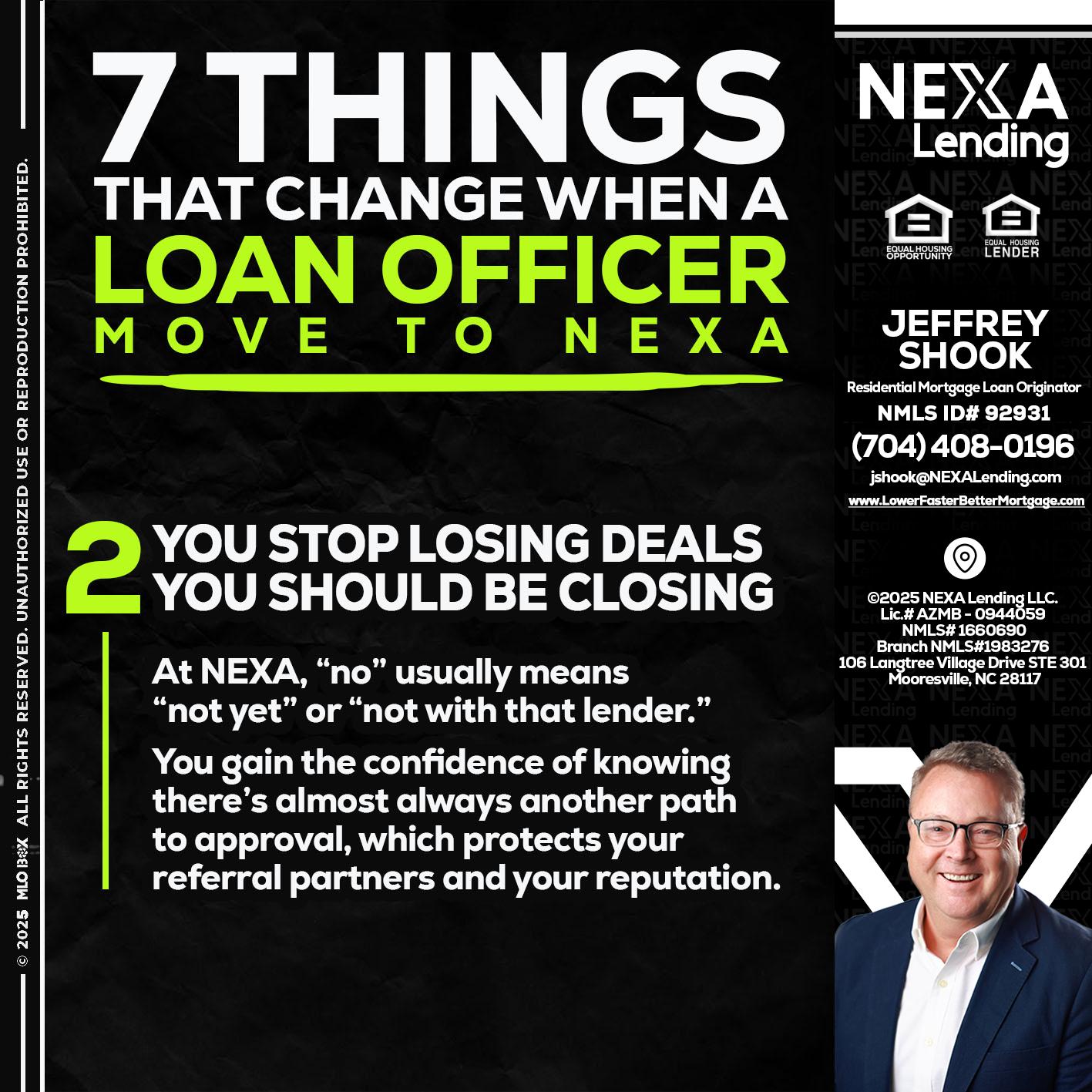 7 THINGS (2) - Jeffrey Shook -Residential Mortgage Loan Originator