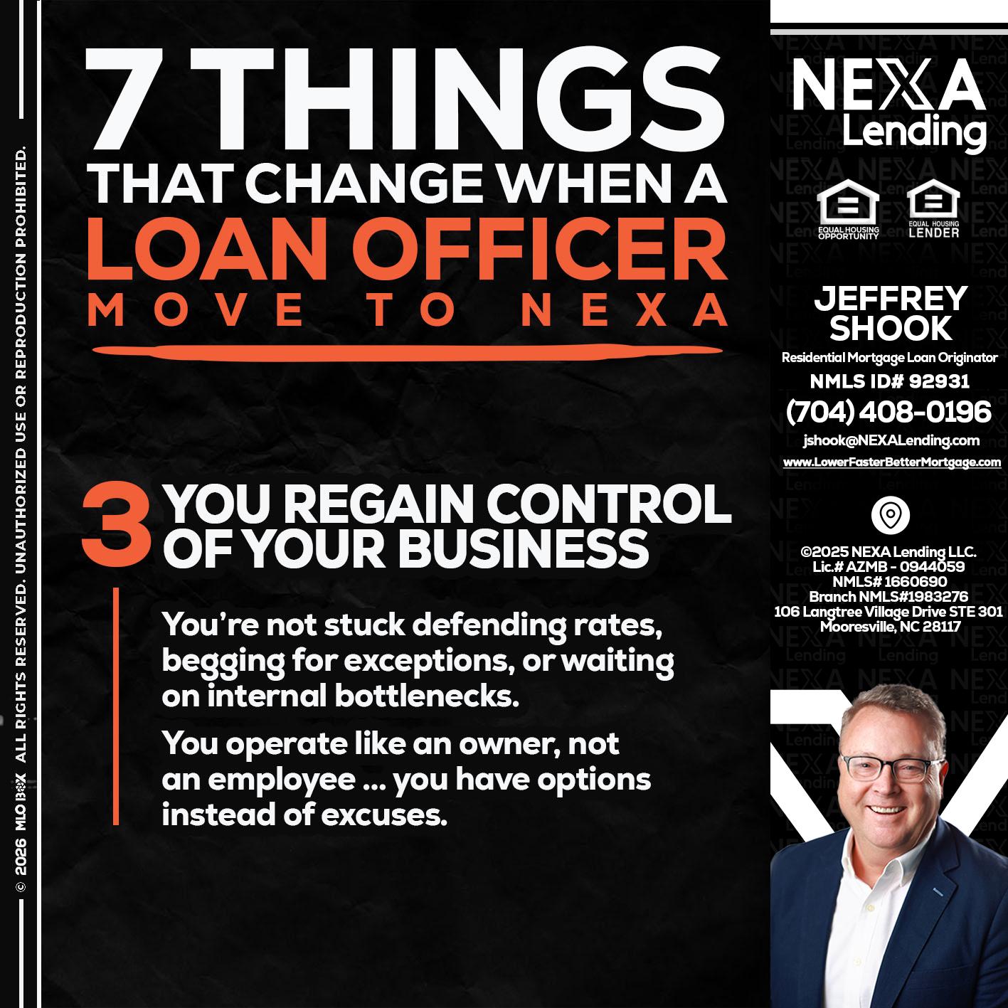 7 things (3) - Jeffrey Shook -Residential Mortgage Loan Originator