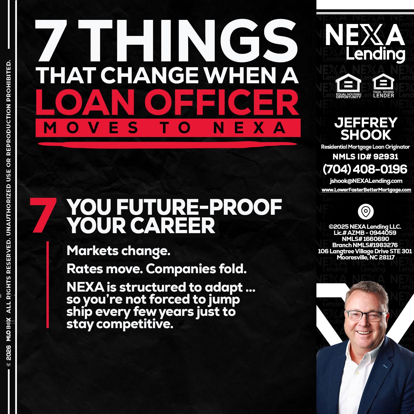 7 THINGS (7) - Jeffrey Shook -Residential Mortgage Loan Originator