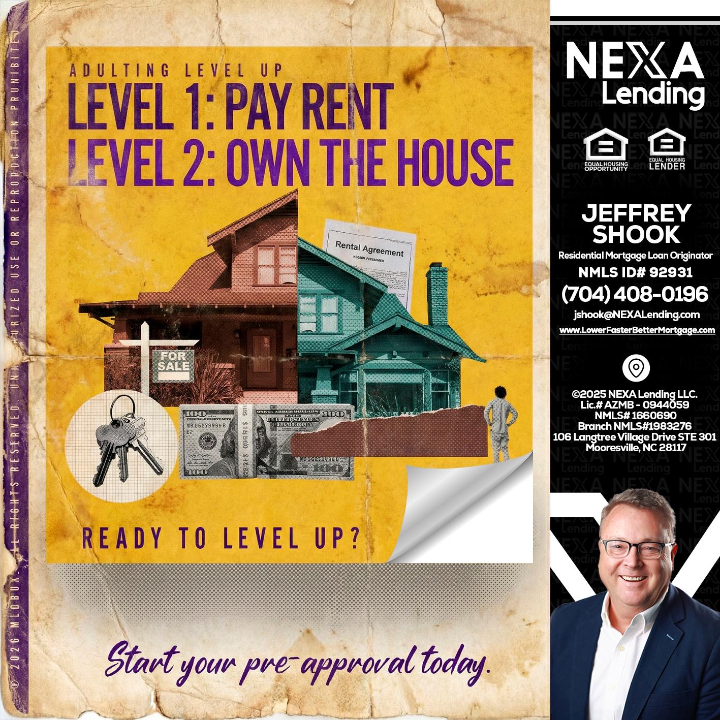 LEVEL 1 - Jeffrey Shook -Residential Mortgage Loan Originator