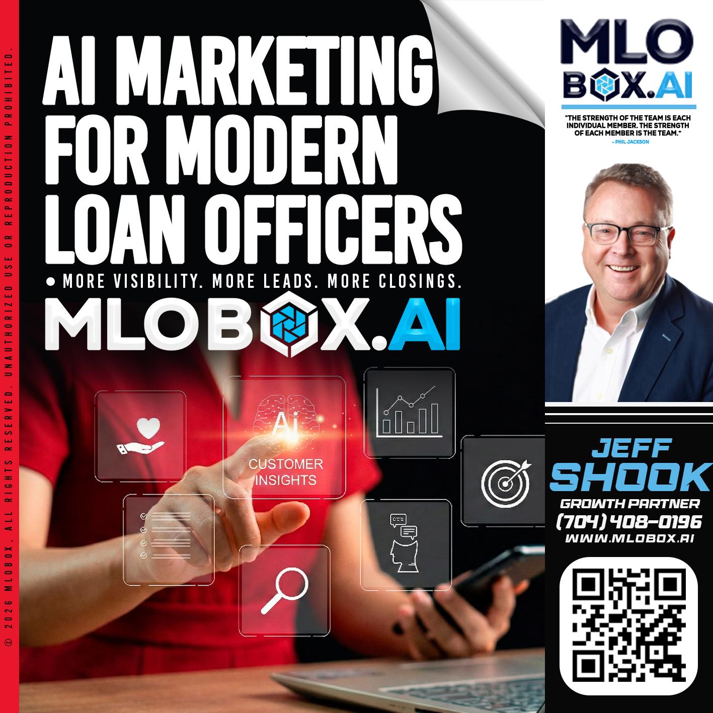 AI MARKETING - Jeffrey Shook -Residential Mortgage Loan Originator