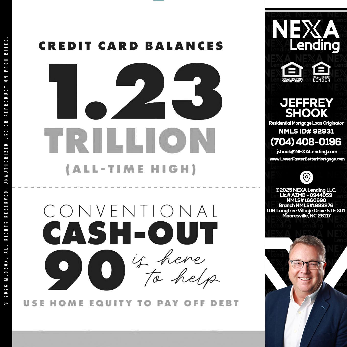 CREDIT CARD BALANCE - Jeffrey Shook -Residential Mortgage Loan Originator