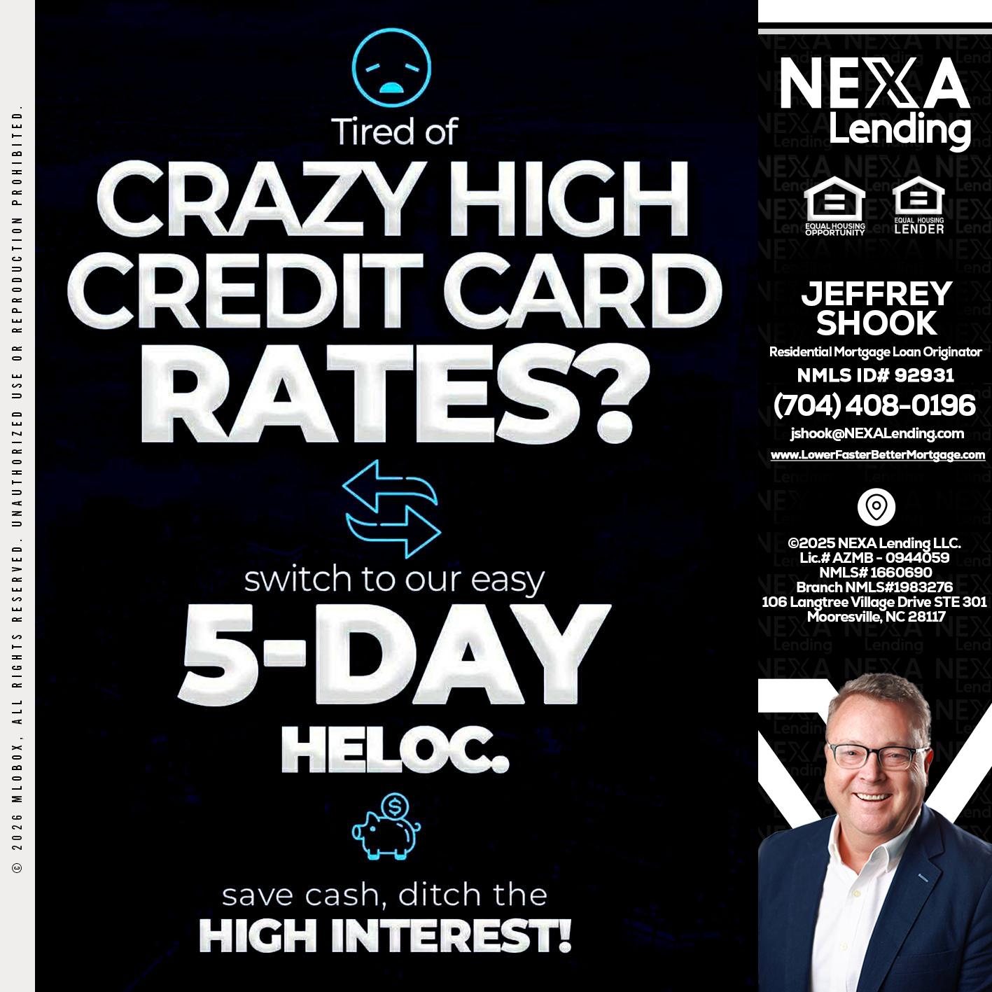 CRAZY HIGH - Jeffrey Shook -Residential Mortgage Loan Originator