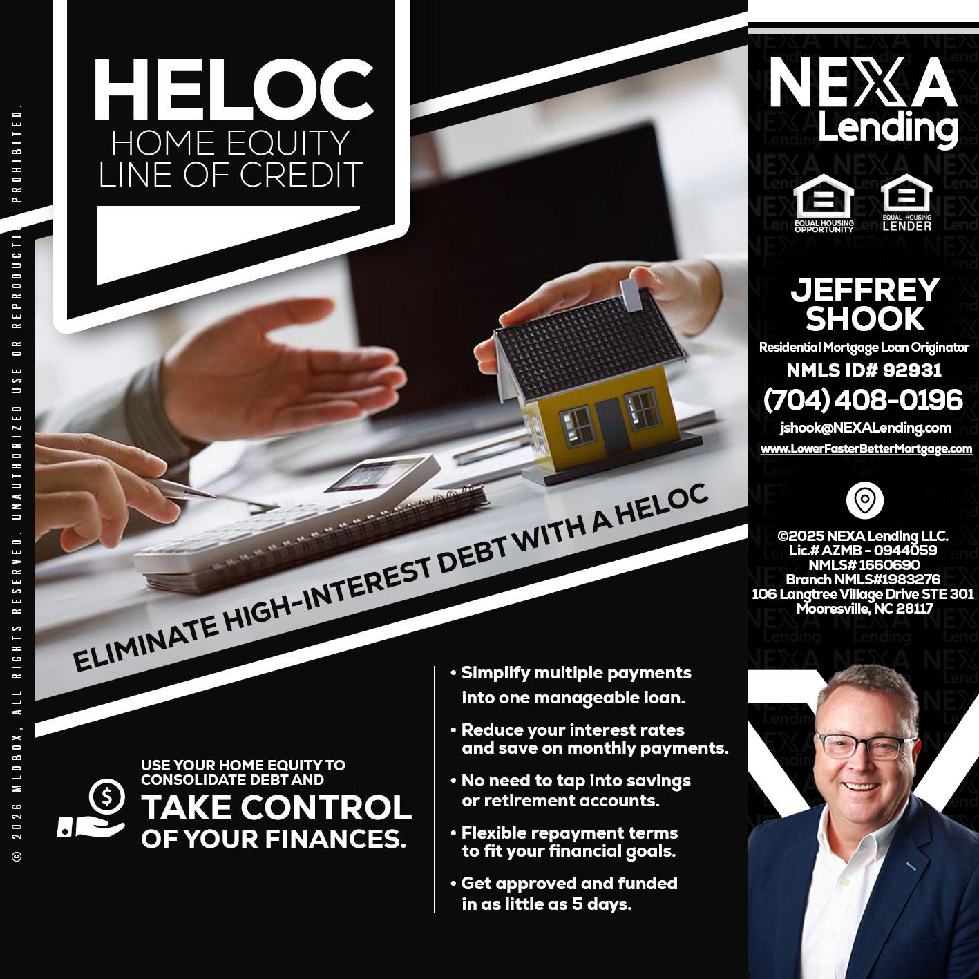HELOC - Jeffrey Shook -Residential Mortgage Loan Originator