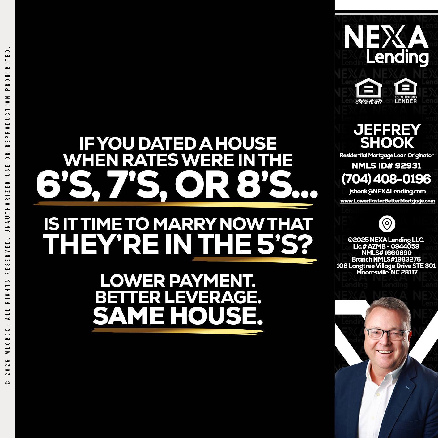 if you dated a house - Jeffrey Shook -Residential Mortgage Loan Originator
