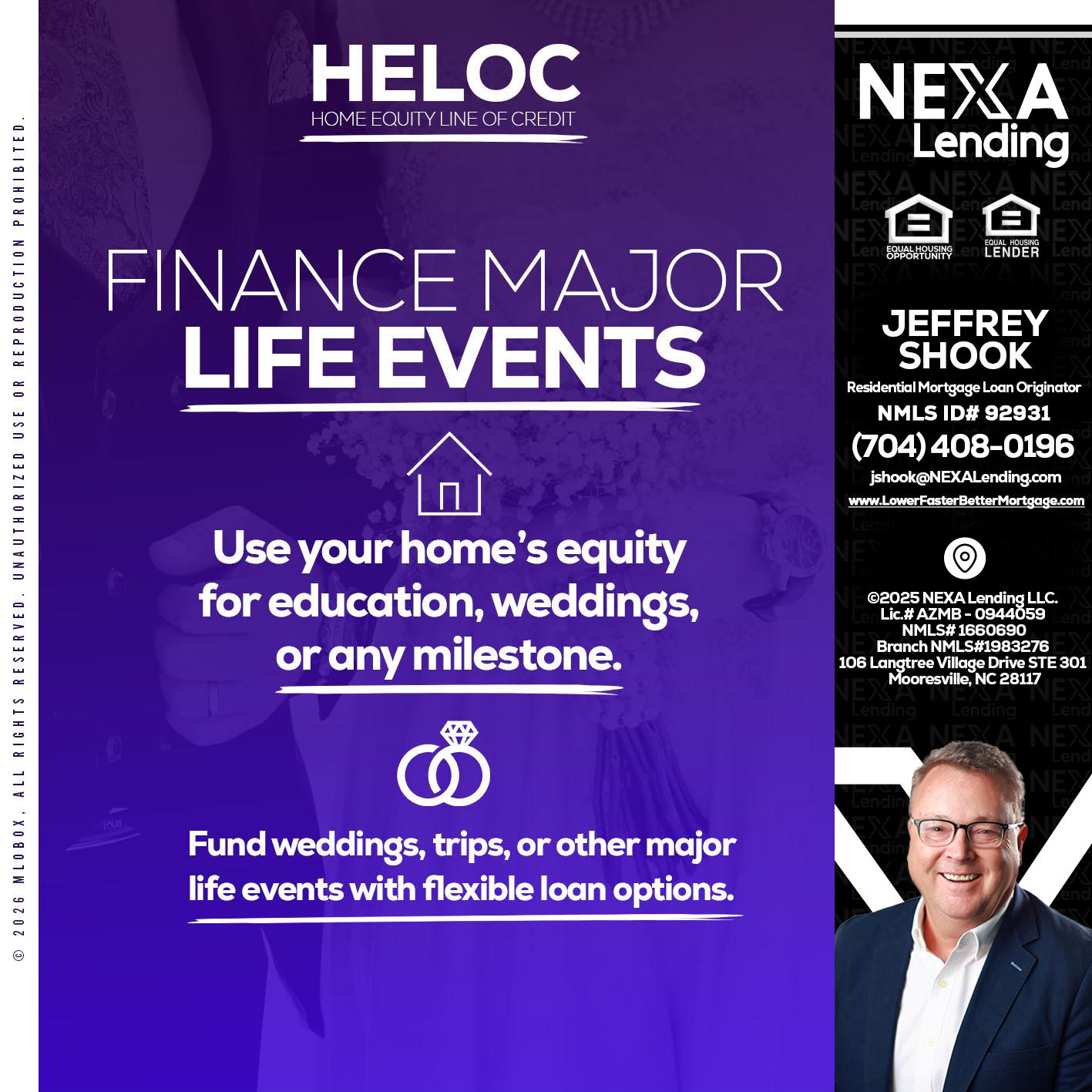 HELOC - Jeffrey Shook -Residential Mortgage Loan Originator