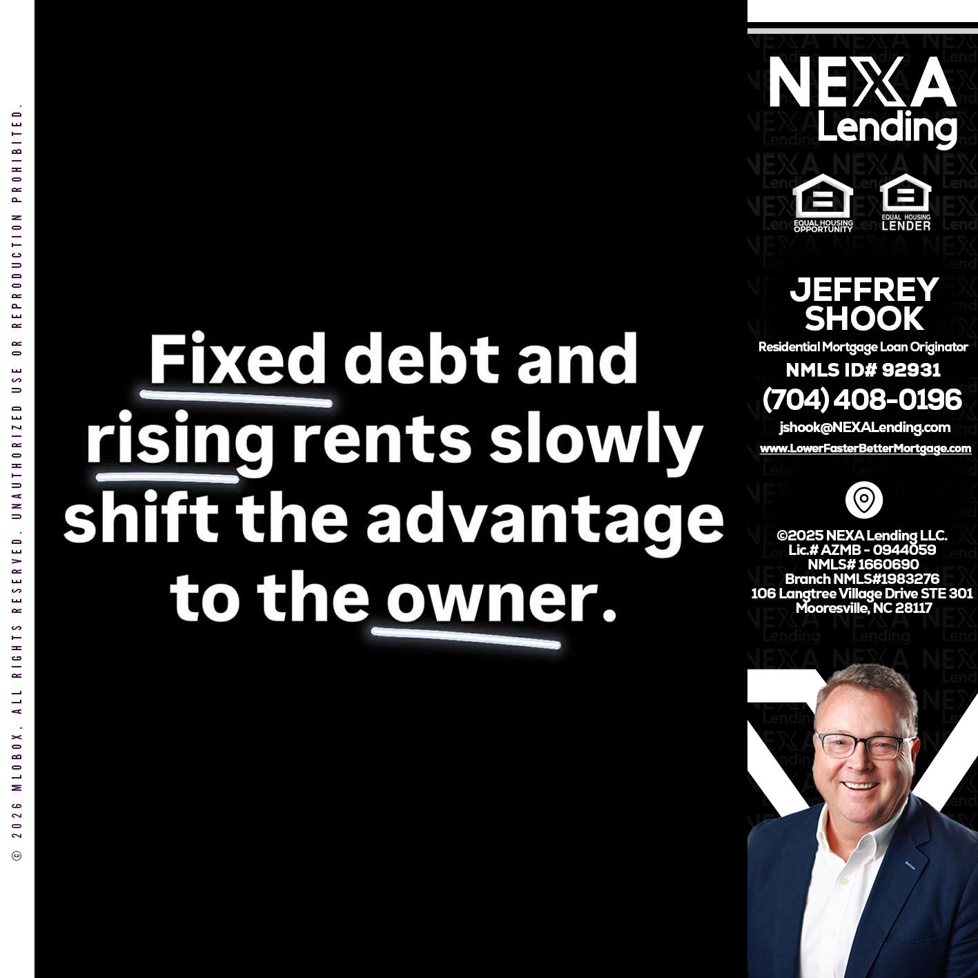 FIXED DEBT - Jeffrey Shook -Residential Mortgage Loan Originator