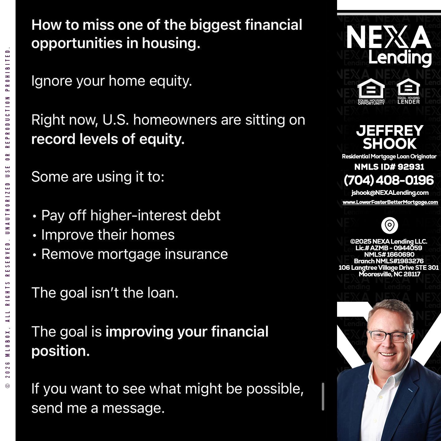 how to miss - Jeffrey Shook -Residential Mortgage Loan Originator