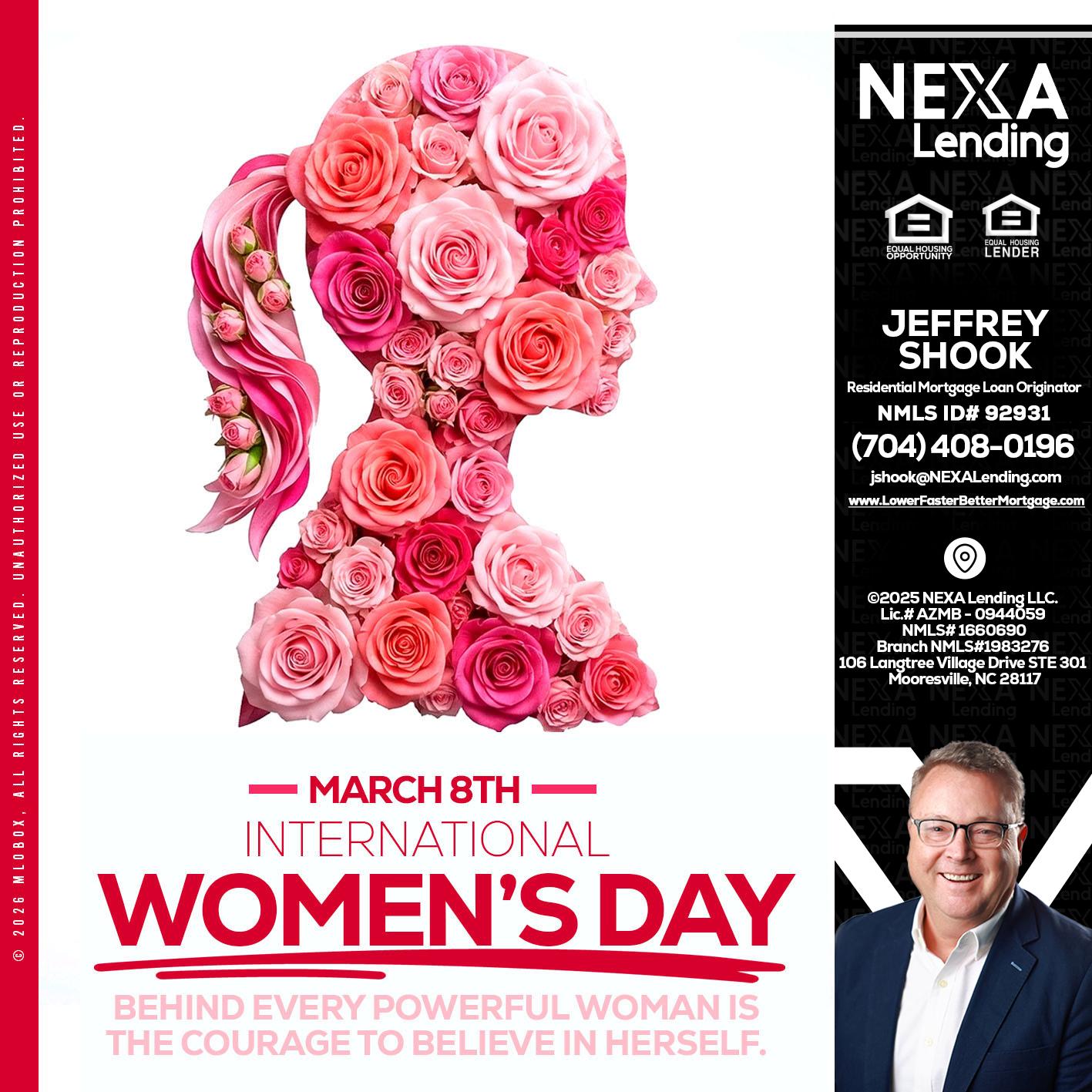 MARCH 8TH - Jeffrey Shook -Residential Mortgage Loan Originator