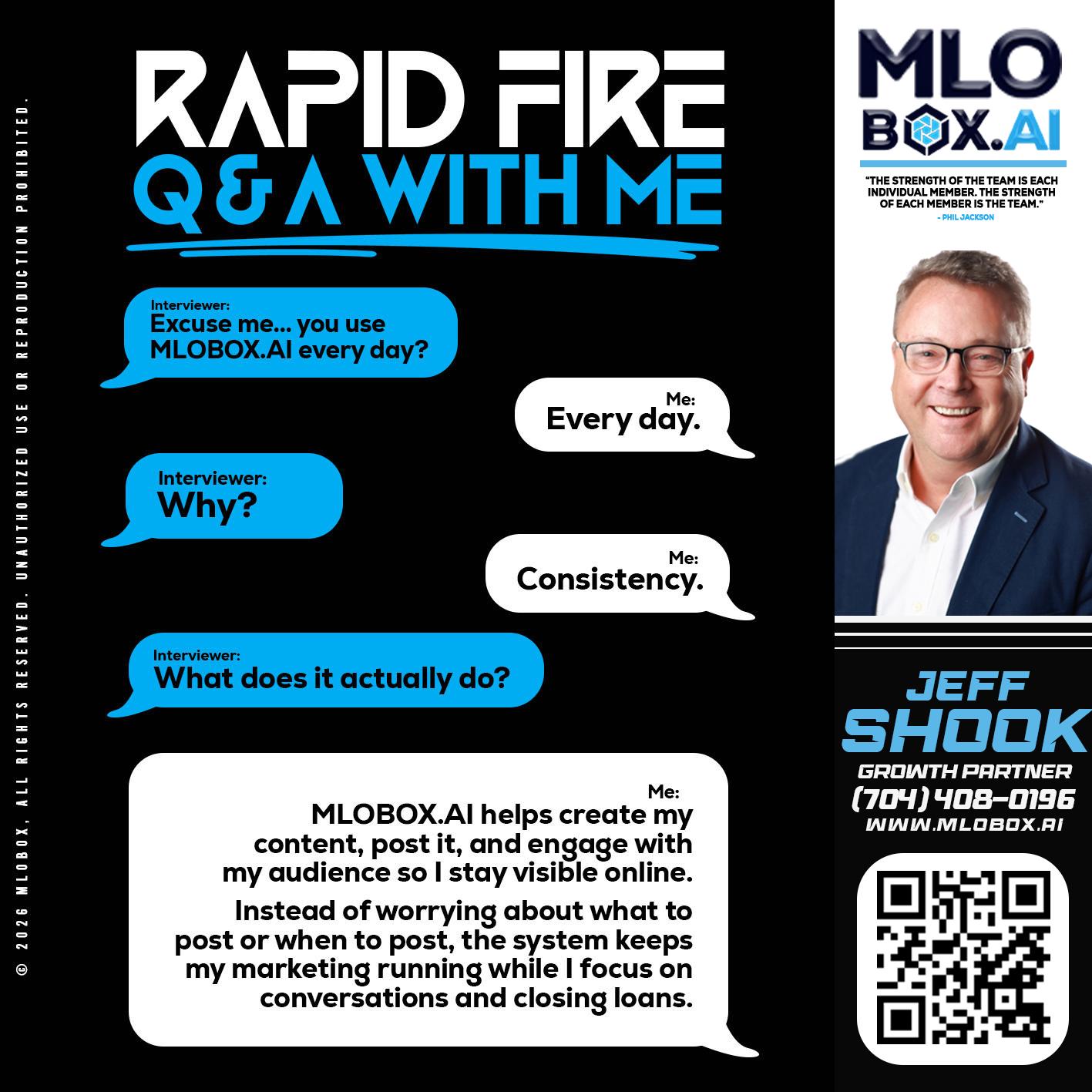 RAPID Q&A - Jeffrey Shook -Residential Mortgage Loan Originator