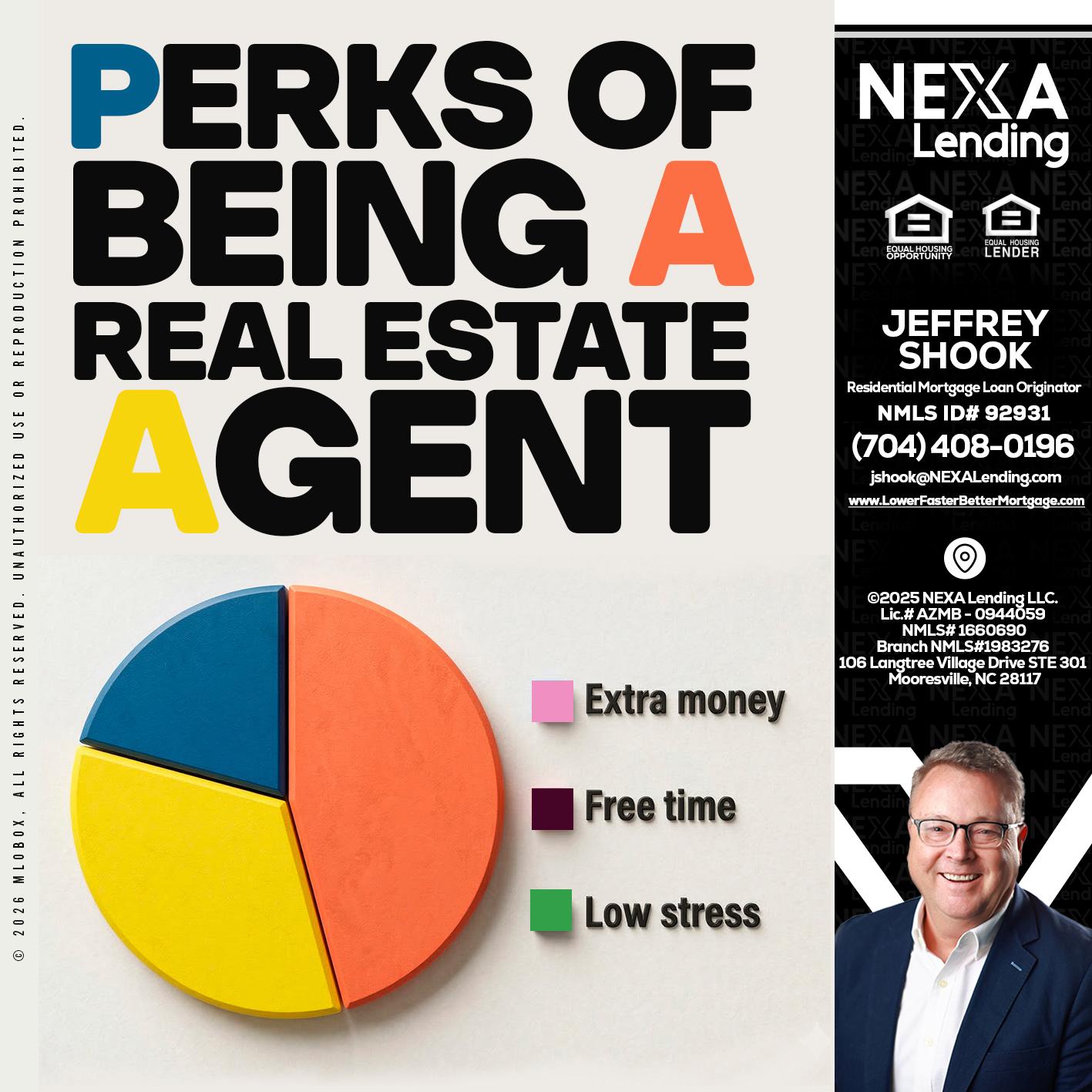 PERKS OF BEING - Jeffrey Shook -Residential Mortgage Loan Originator