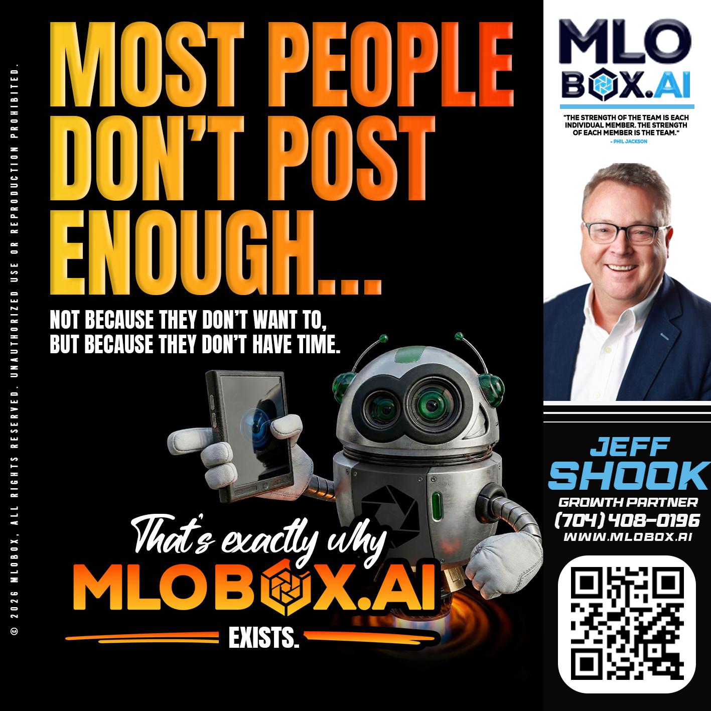most people - Jeffrey Shook -Residential Mortgage Loan Originator