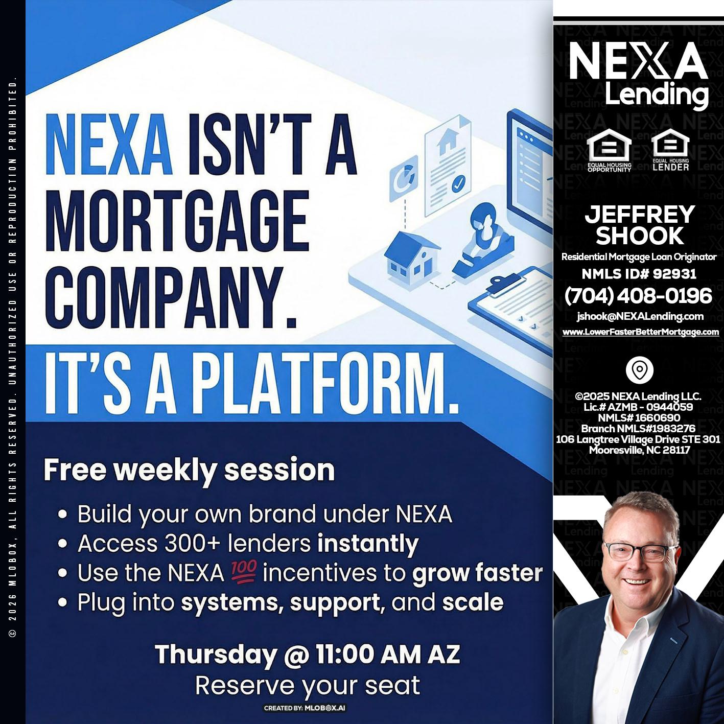 NEXA ISNT - Jeffrey Shook -Residential Mortgage Loan Originator