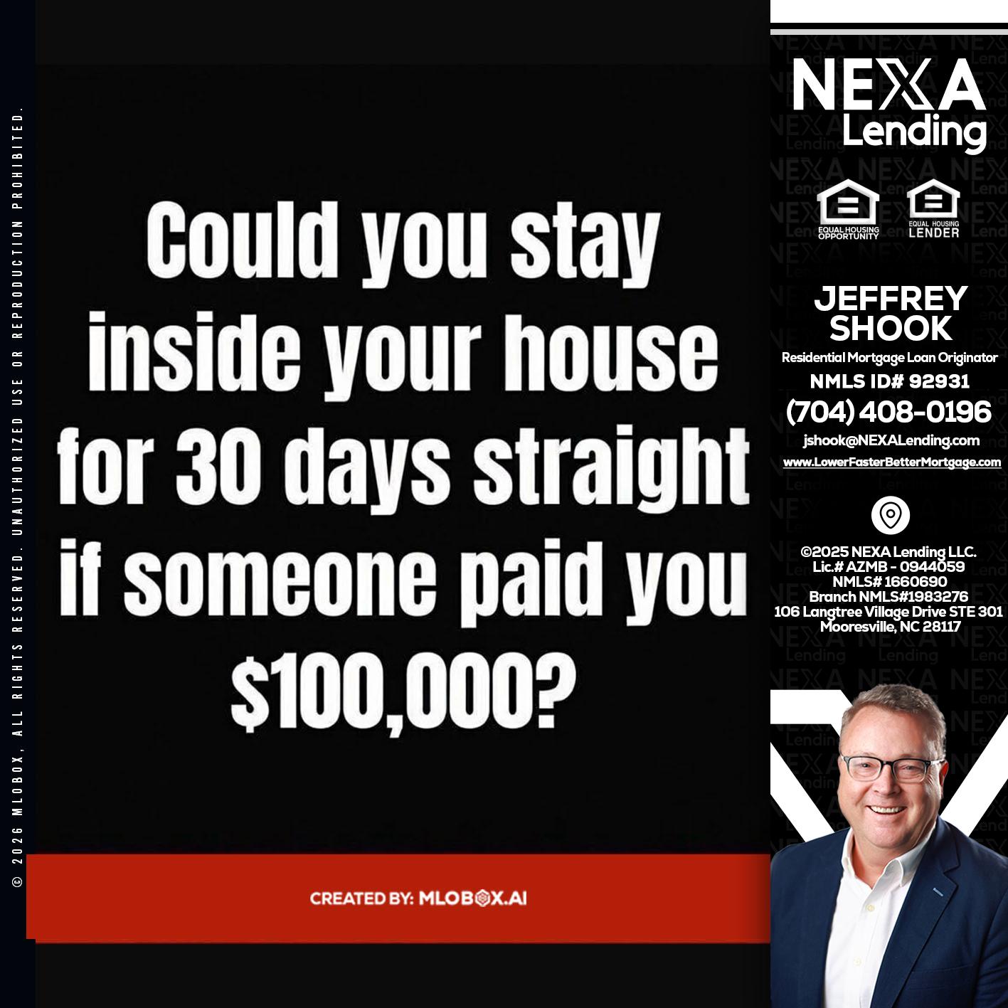 COULD YOU STAY - Jeffrey Shook -Residential Mortgage Loan Originator