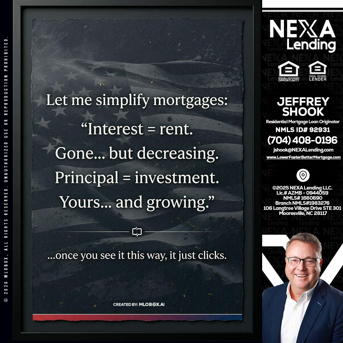 LET ME SIMPLIFY - Jeffrey Shook -Residential Mortgage Loan Originator