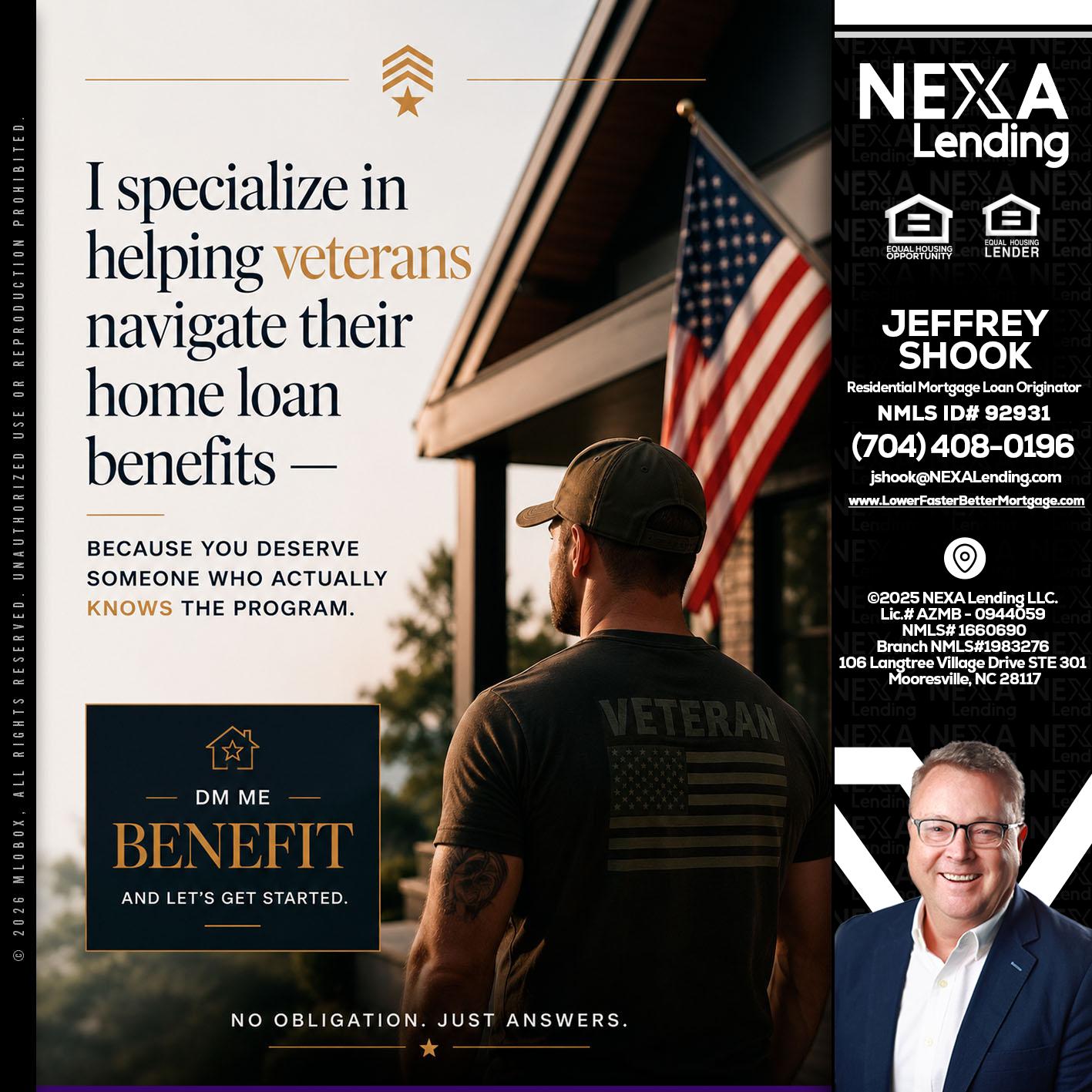 I SPECIALIZE - Jeffrey Shook -Residential Mortgage Loan Originator