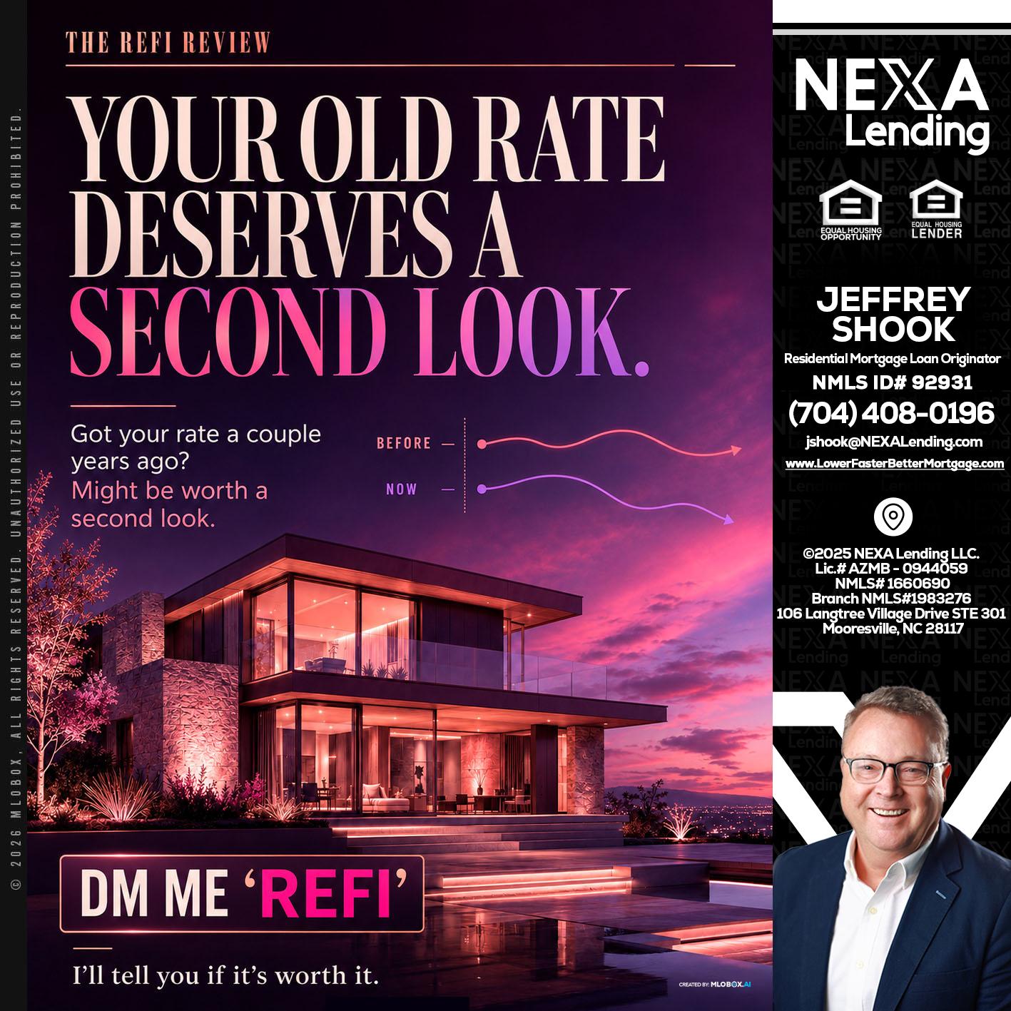 YOUR OLD - Jeffrey Shook -Residential Mortgage Loan Originator